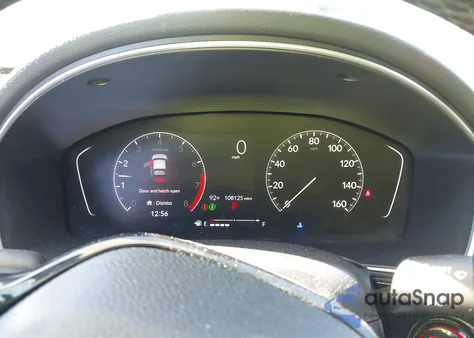 2022 Honda Civic Ex-L z USA, uszkodzony, nr VIN 19XFL1H72NE013369